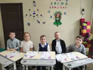 Защита творческих проектов в 1 классе!