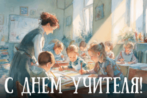 С Днём учителя, дорогие коллеги!